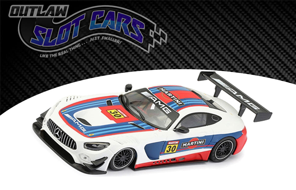 NSR0230SW Merc AMG GT3 Martini White 30