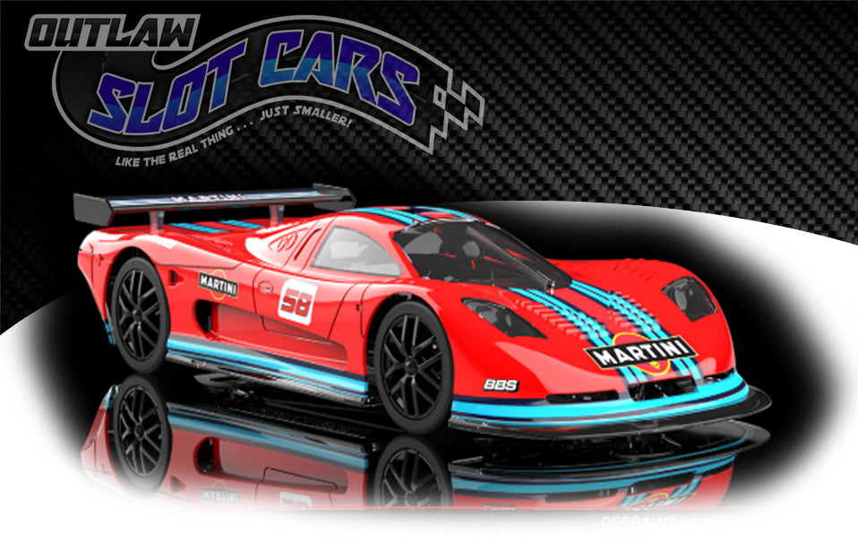 NSR 0558AW3 MOSLER MT900R MARTINI LIVERY RED 58
