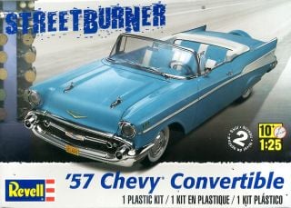 57 Chevy Convertible Model 1/25