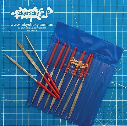 IckySticky 10 Piece Diamond File Set