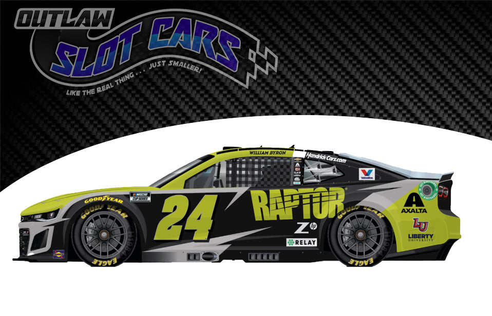 Carrera 20027841 NASCAR Camaro NextGen ZL1 "Hendrick Motorsports, William Byron, No.24" Season 2025