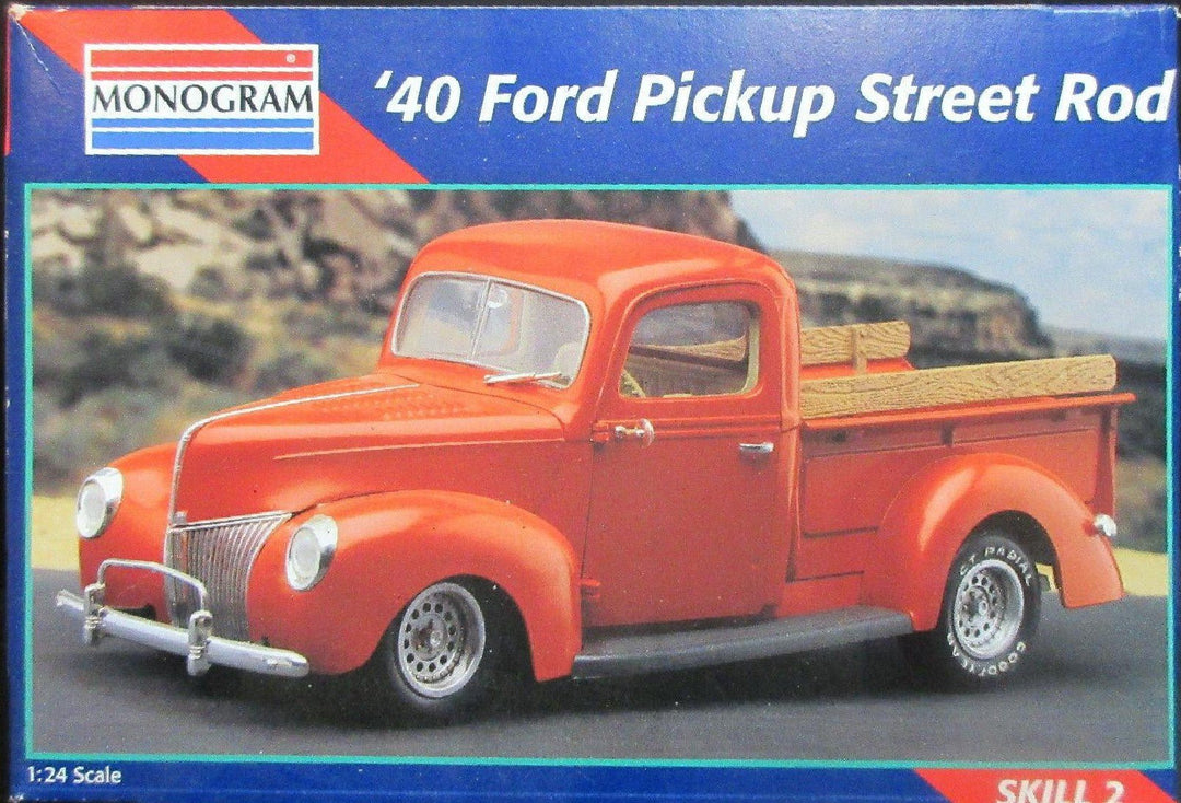 1/24 Monogram 1940 Ford Pick Up Street Rod