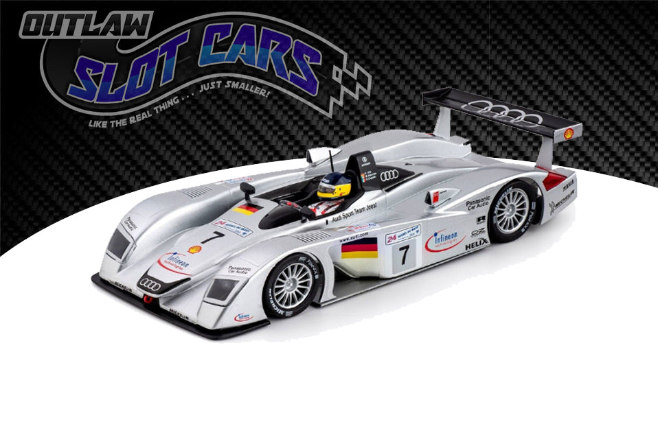 Slot.It CA33C 7 AudiR8 LMP Lemans 2000