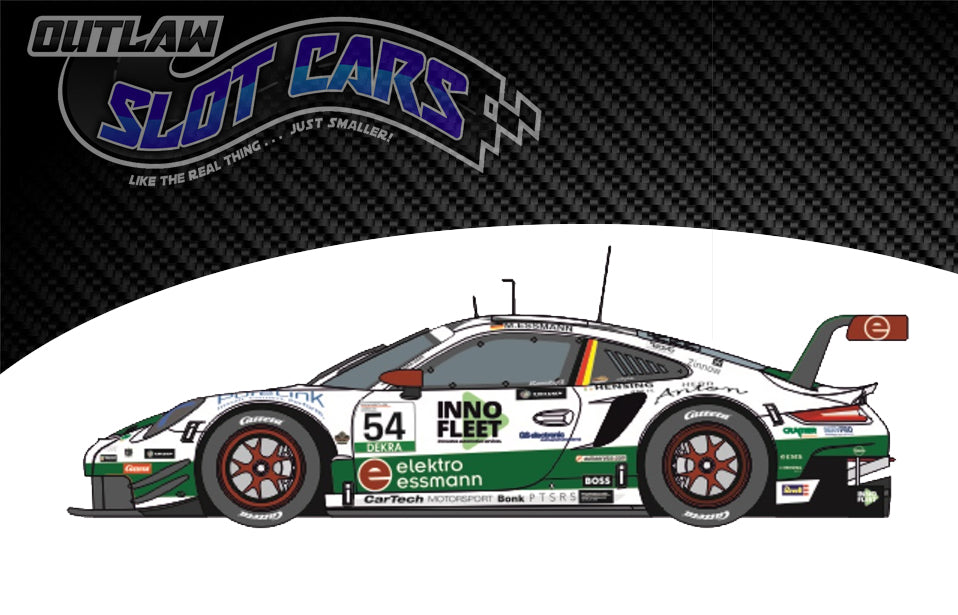Carrera 72227799 Porsche 911 RSR CarTech Motorsport Bonk No.54