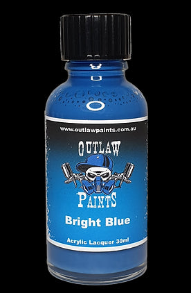 Outlaw Paints Bright Blue 30ml