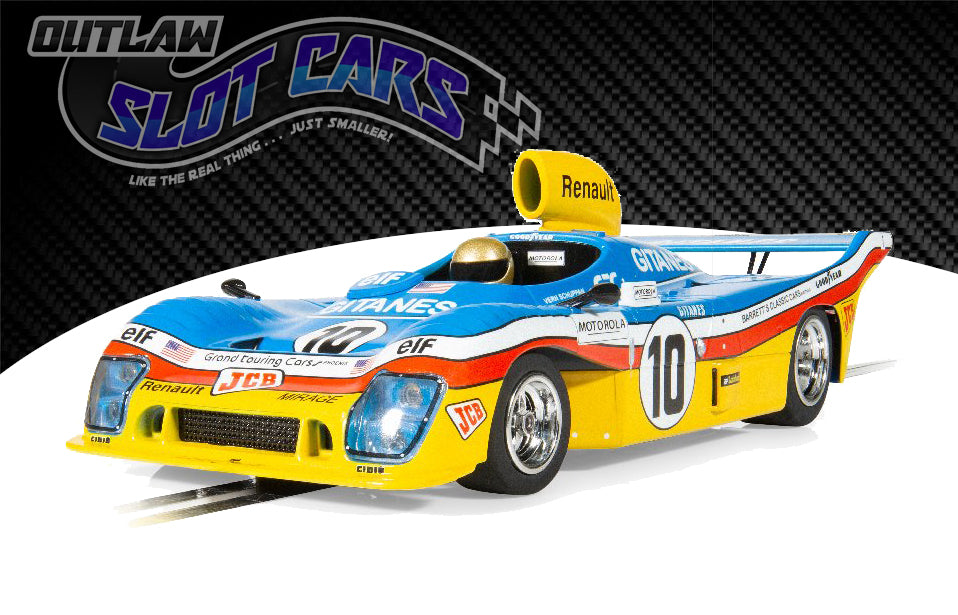 Scalextric C4444 MIRAGE GR8 2ND LEMANS 1977