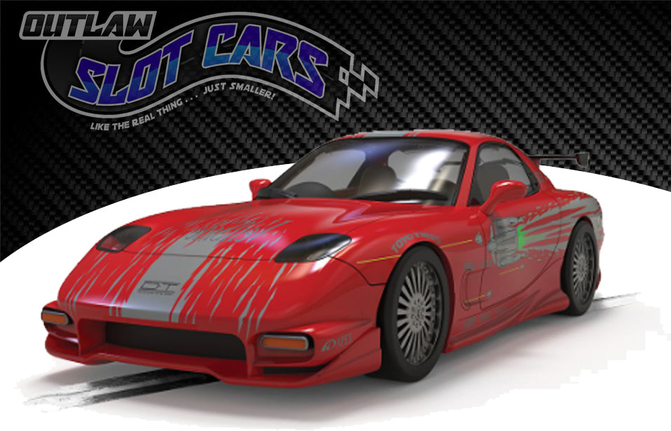 Scalextric C4592 Mazda RX7 - Dom Toretto - The Fast And The Furious