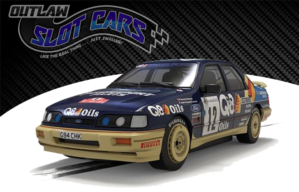 Scalextric C4607 Ford Sierra Sapphire Cosworth - 1991 Monte Carlo Rally - Francois Delecour