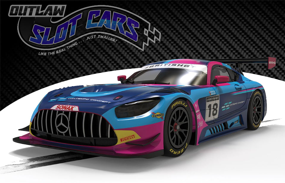 Scalextric C4623 Mercedes AMG GT3 - British GT 2024 - 2Seas Motorsport