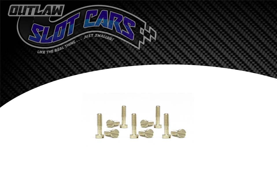 SLOT.IT SCREWS CH51 - Metric Brass Screws 2.2 x 8