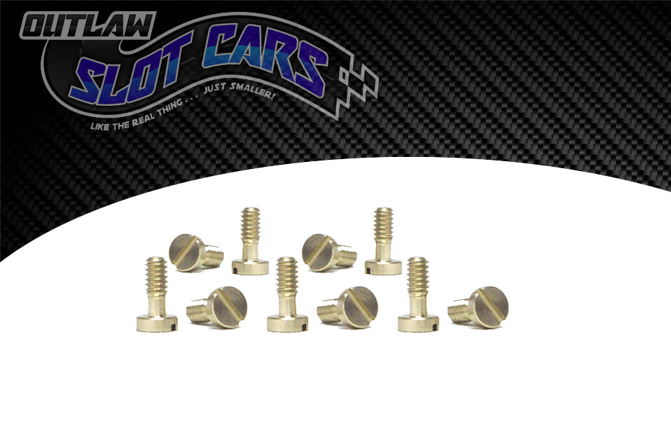 SLOT.IT SCREWS CH54 - Brass Screws 2.2 x 5.3mm Big head