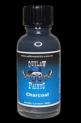Outlaw Paints Charcoal 30ml