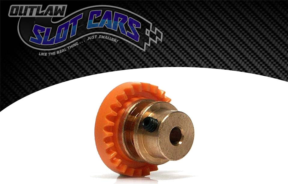 SLOT.IT GEARS GI25-BZ - 25T Inline Crown - Bronze