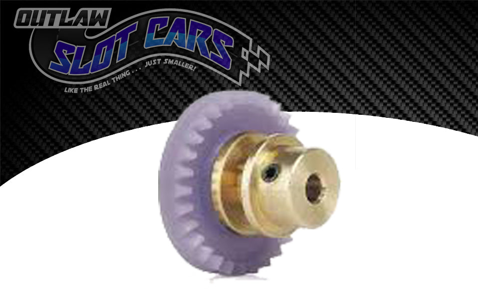 SLOT.IT GEARS GI29-BZ - 29T Inline Crown - Bronze Insert