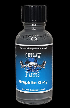 Outlaw Paints Graphite Grey 30ml