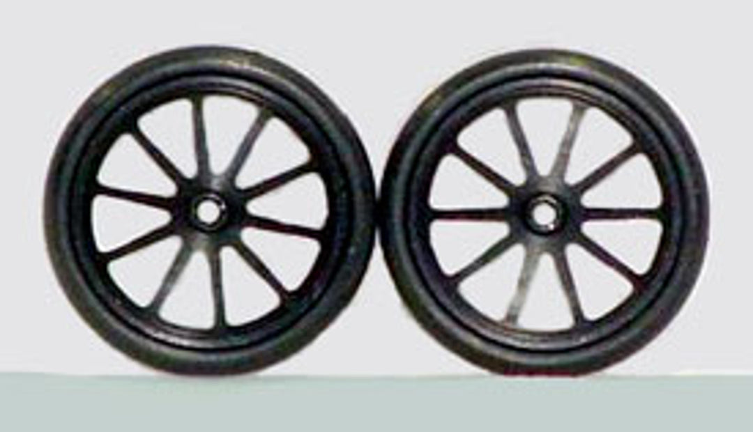 JDS 7021b 17in Spoke Fronts Black
