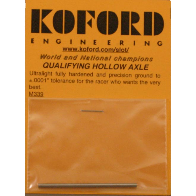 M339 Koford Hollow Axle 3/32