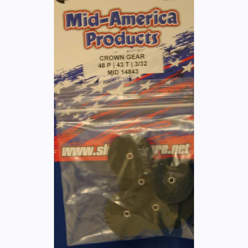 Mid America 48p 43t 3/32 Gear 14843