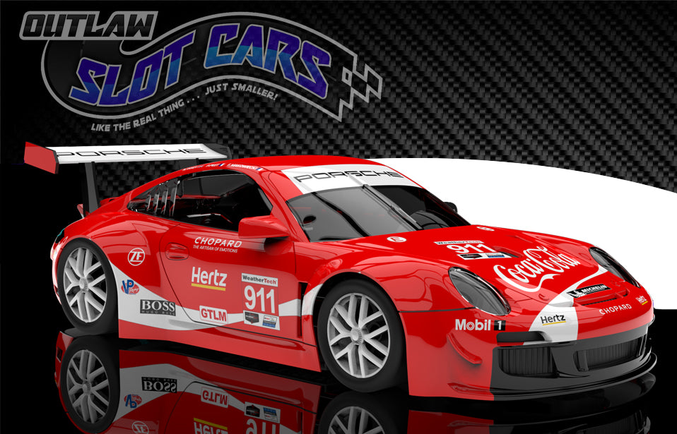 NSR 0524AW PORSCHE 997 COCA COLA LIVERY #911 PETIT LE MANS 2019 AW KING 21 EVO3