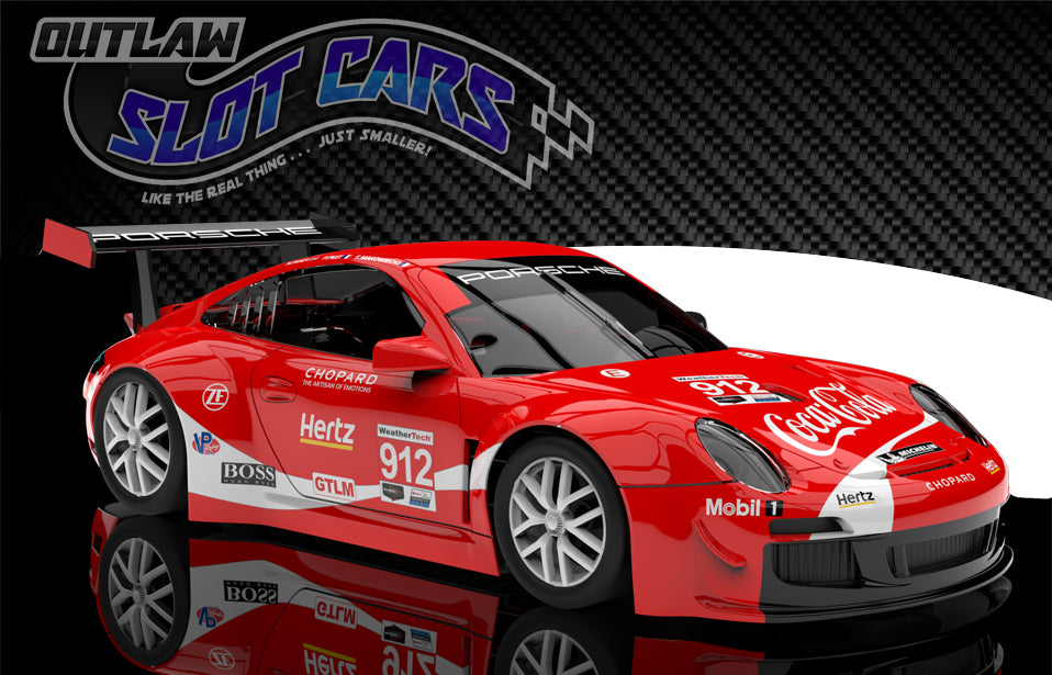 NSR 0525SW PORSCHE 997 COCA COLA LIVERY #912 PETIT LE MANS 2019 SW SHARK 25K EVO
