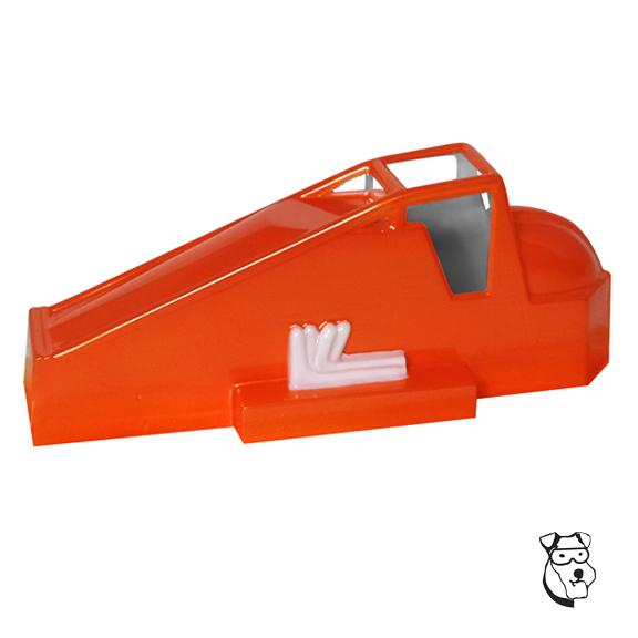 Mid America PAR 1073CP 1/24 Outlaw Sprint Car - .015" Clear Body w/Masks