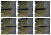 PS-6236 Motor Brushes 6 pairs