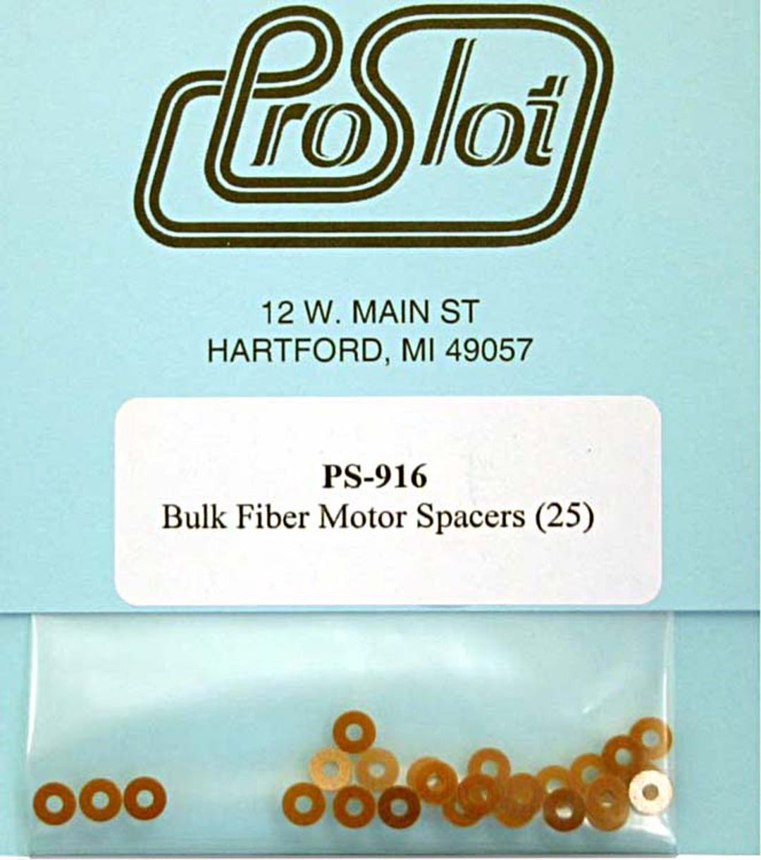 PS-916 Bulk Fiber Motor Spacers (Pk 25)
