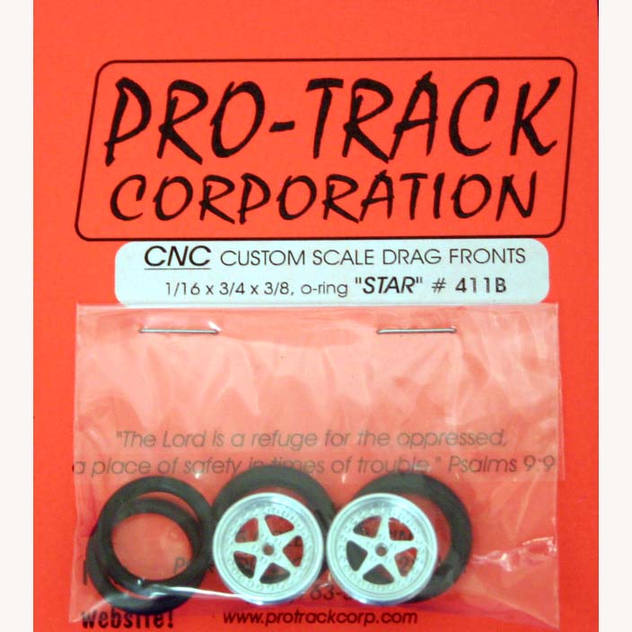 Pro Track 411B Silver Star Fronts o ring