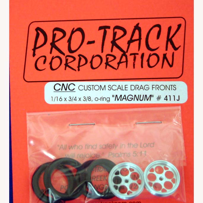 Pro Track 411J Silver magnum Front oring