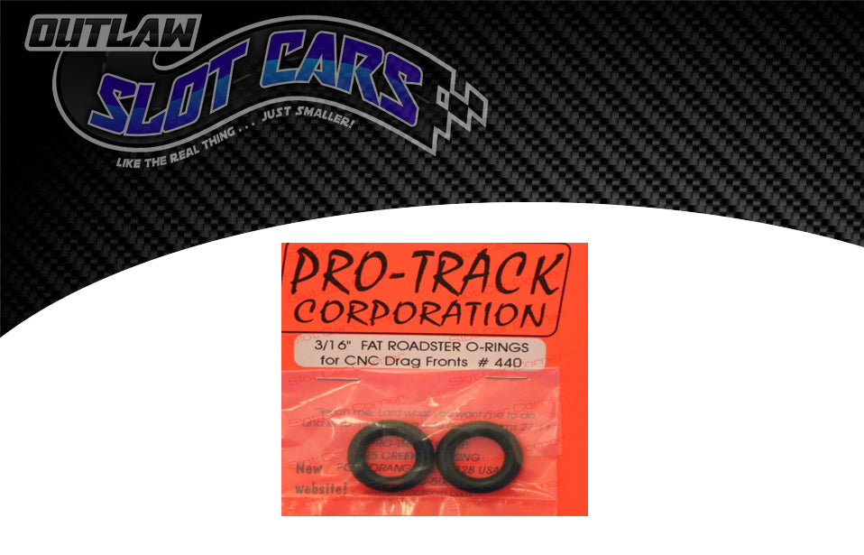 PTM440 Pro Track 3/16 fat o-rings