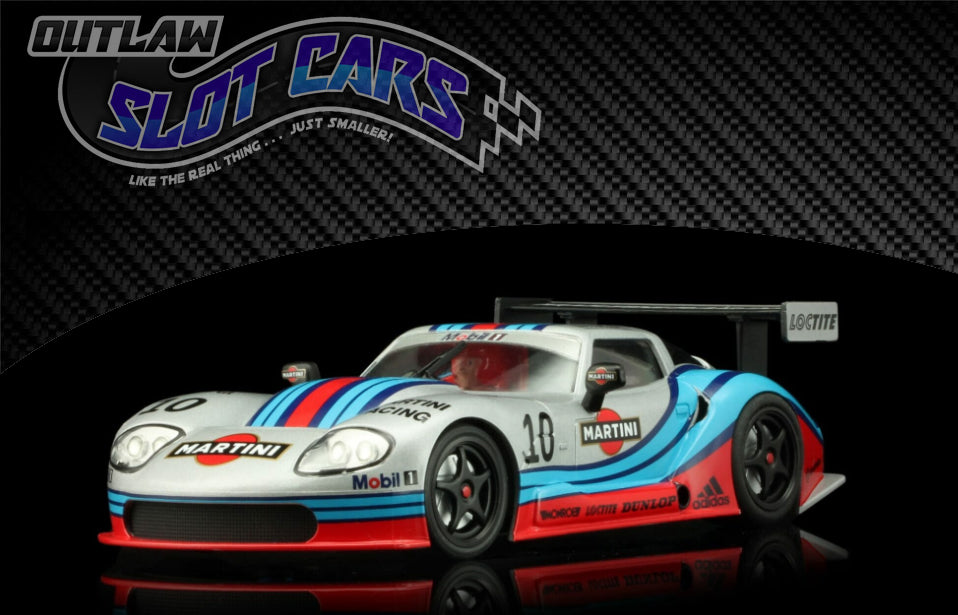 REVO SLOT RS0075 - Marcos LM600 - Martini silver