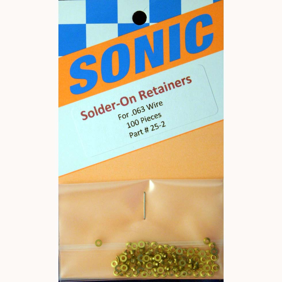 Sonic Retainers for .063 wire .050 tube