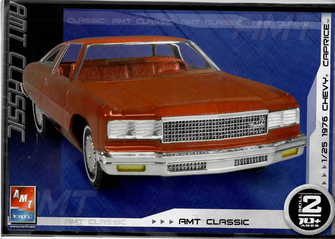 1/25 AMT 1976 Chevy Caprice with Trailer