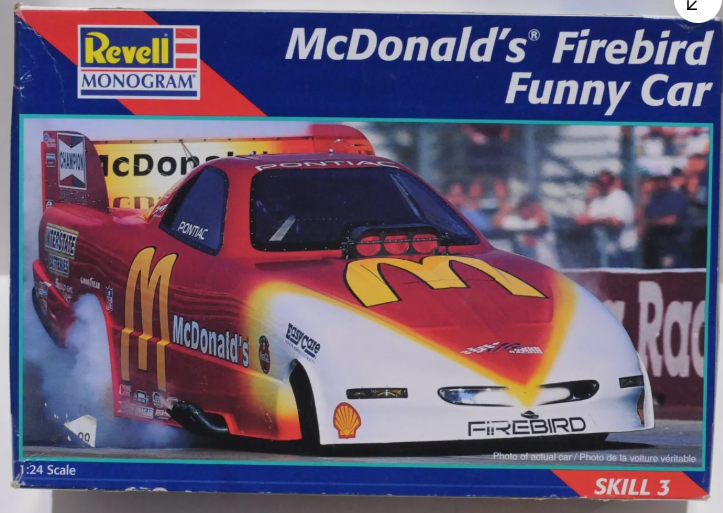 1/24 Mcdonalds FireBird FunnyCar