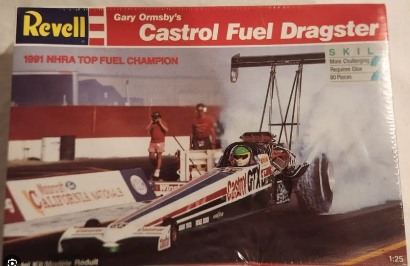 Castrol Fuel Dragster Model 1/25