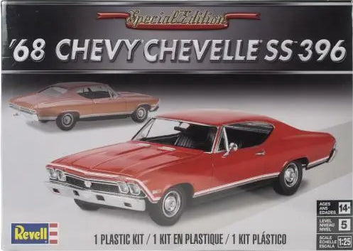1968 Chevy Chelle SS 396 Model Kit 1/25