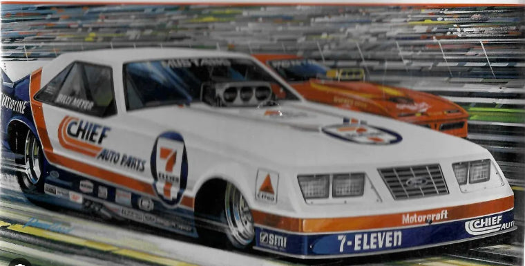 7/11 Mustang F/C Model Kit 1/24