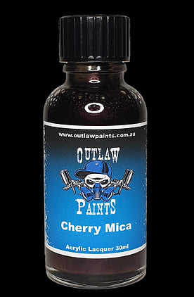 Outlaw Paints Cherry Black Mica 30ml