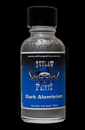Outlaw Paints Dark Aluminium Pearl 30ml