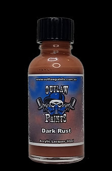 Outlaw Paints Dark Rust 30ml