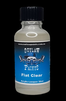 Outlaw Paints Flat Clear 30ml
