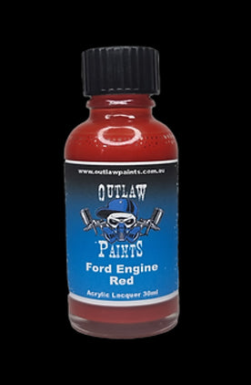 Outlaw Paints Ford Engine Red 30ml