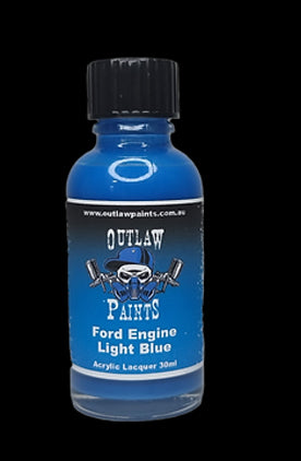 Outlaw Paints Ford Engine Lght Blue 30ml