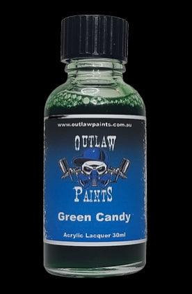 Outlaw Paints Green Candy 30ml