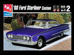 1960 Ford Starliner Custom Model Kit 1/25