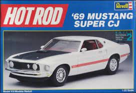 69 Mustang Super CJ Model 1/25
