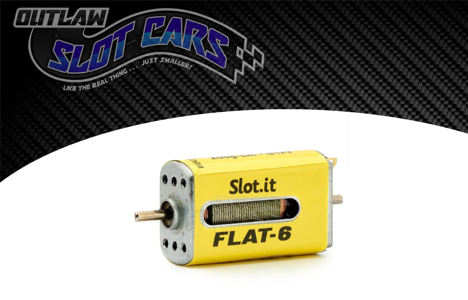 Slot.It MOTOR MN09CH -Flat 6 - 20,500 rpm