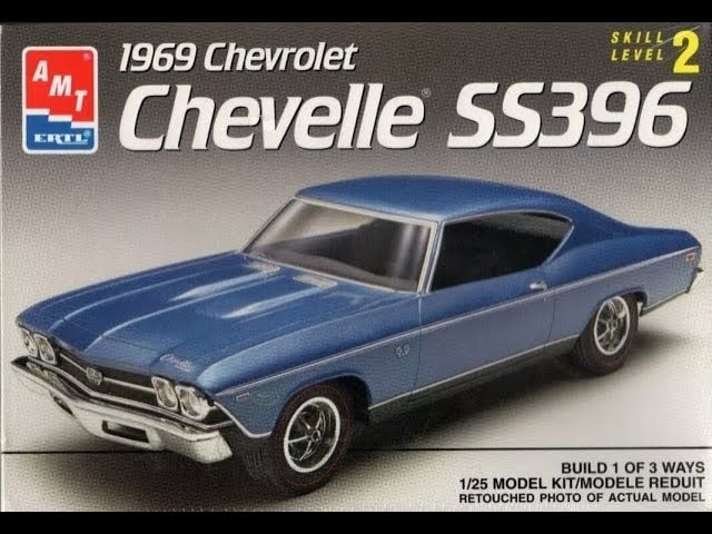 1969 Chevelle SS396 Model 1/25