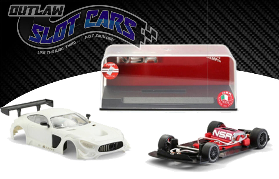 NSR 0313sw Mercedes AMG Evo White Build it yourself