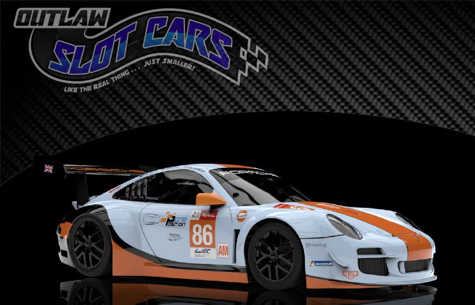 NSR 0618AW Porsche 911 (997) GT3R Gulf Livery 86